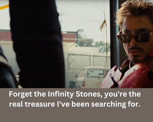 iron man pickup lines