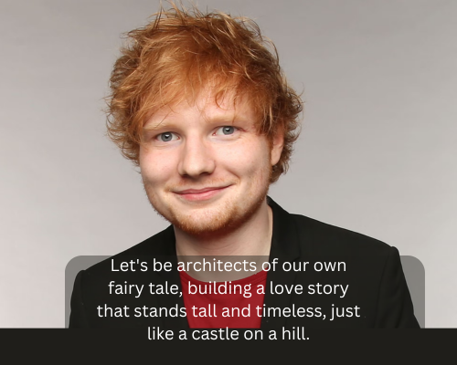 ed sheeran castle on a hill rizz line