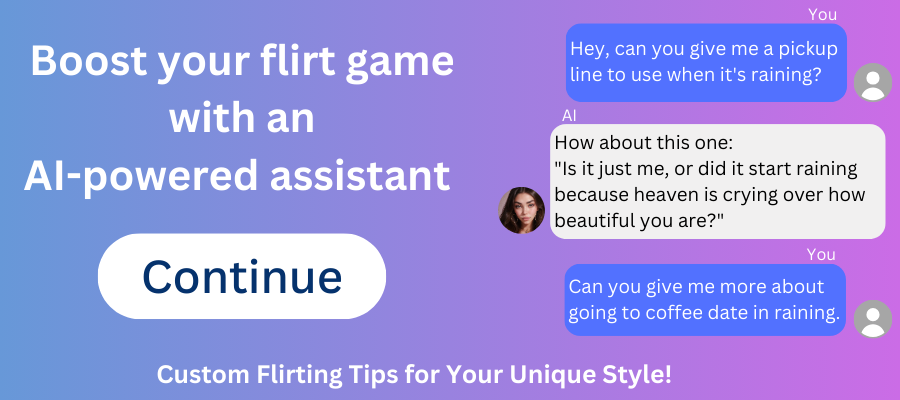 Level up your flirting skill