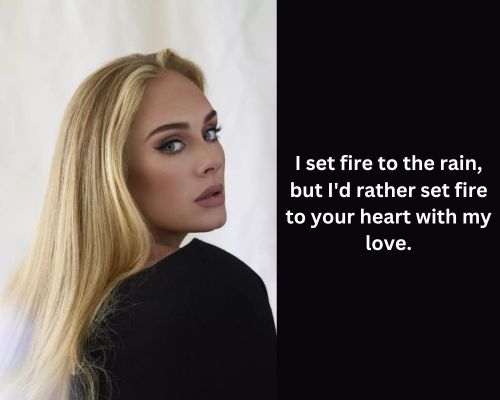 set fire to rain adele