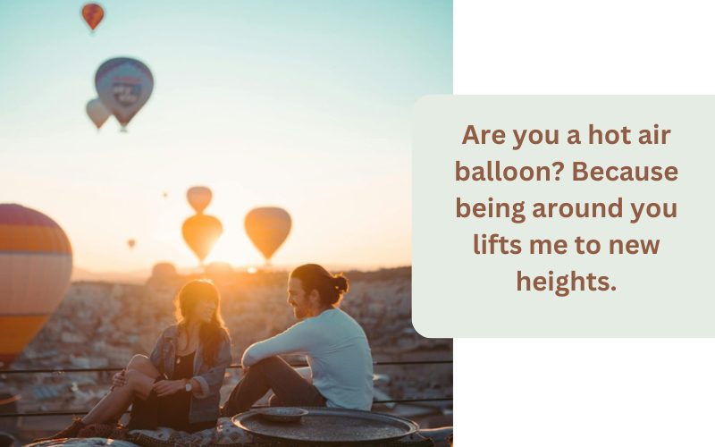 Hot air balloon pickup line tips