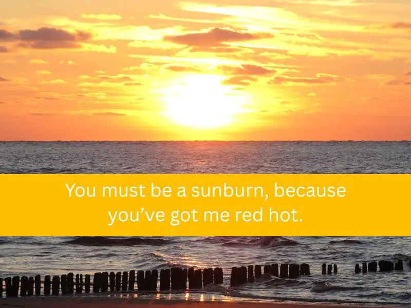 sunburn line